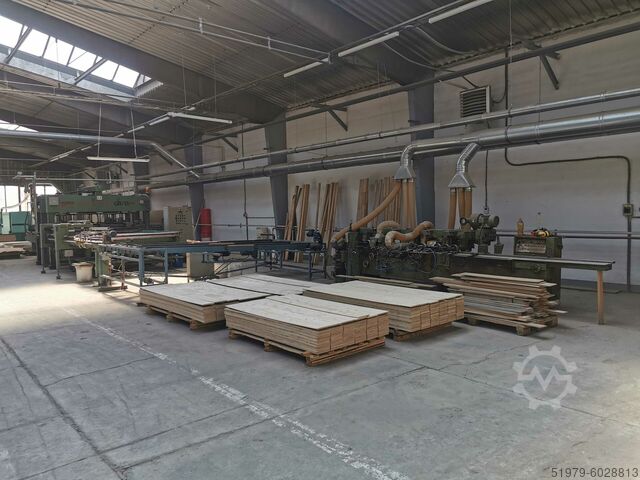 Линия пресса для склеивания клееного бруса Weinig Italpresse Unimat - GB/13 Super - automation