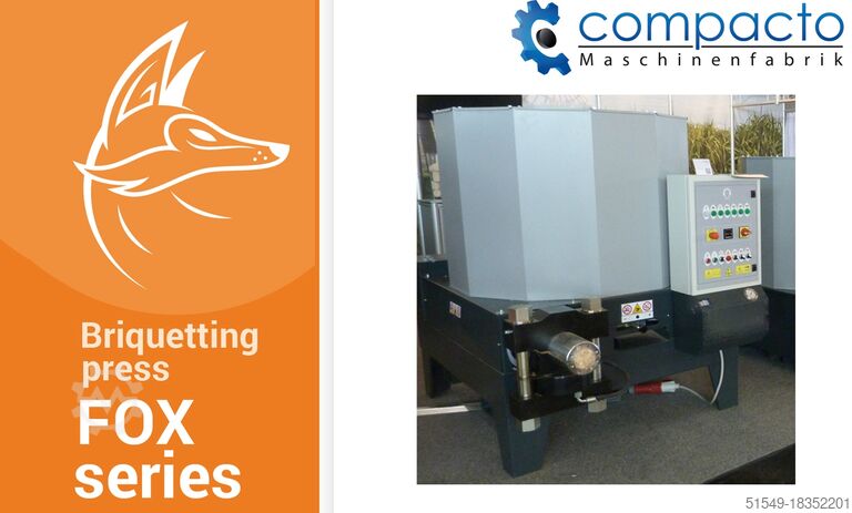 Брикетировочный пресс compacto Brikettierpresse FOX 70