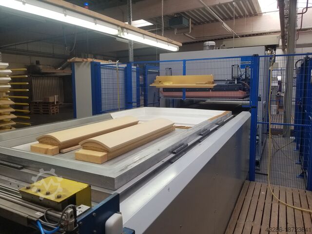 Мембранно-вакуумный пресс типа VARIOPRESS Wemhöner Basic 1000 S