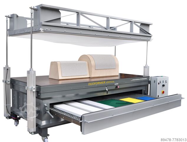 DUOFORMER VERTICAL - лучшее соотношение цены и качества! UNIVERSALFORMERS DUOFORMER VERTICAL Heizen und Pressen!