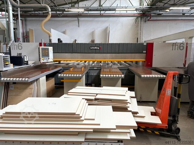 Форматно-раскроечный станок с складом SCHELLING + SIRIO FH 6 430 + SIRIO