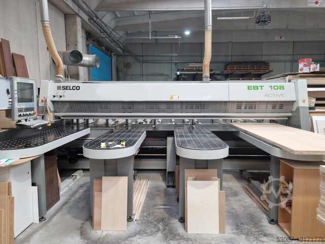 ПАНЕЛЬНЫЙ РЕЗАК С ПОДЪЕМНЫМ СТОЛОМ BIESSE EB 108 Active