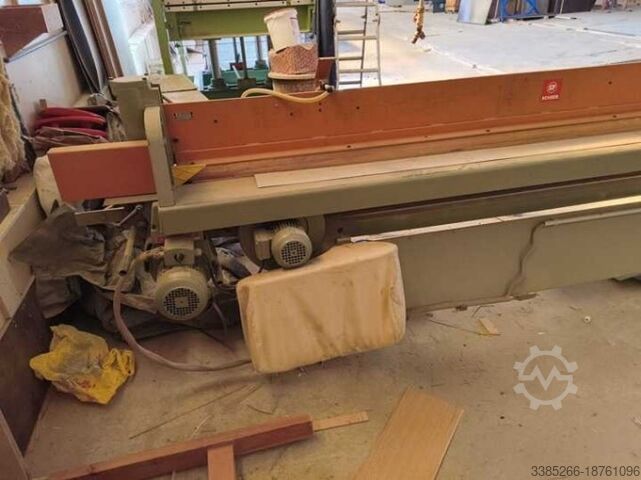 Пила для шпона Scheer Füge- und Feinschnittmaschine