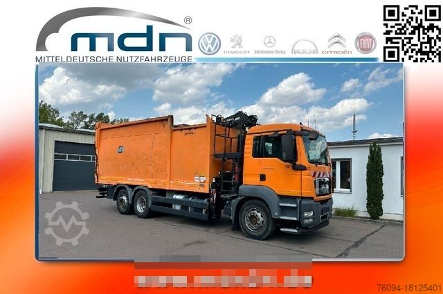Другое MAN TGS 26.320 Papierpresse Cargo-Boden KRAN FUNK
