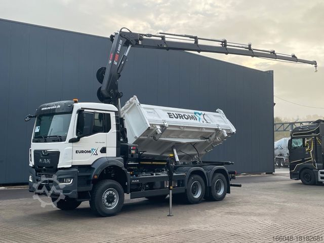 Другое MAN TGS 33.440 6x6 /3-Seiten- Kipper /  HIAB 228-6