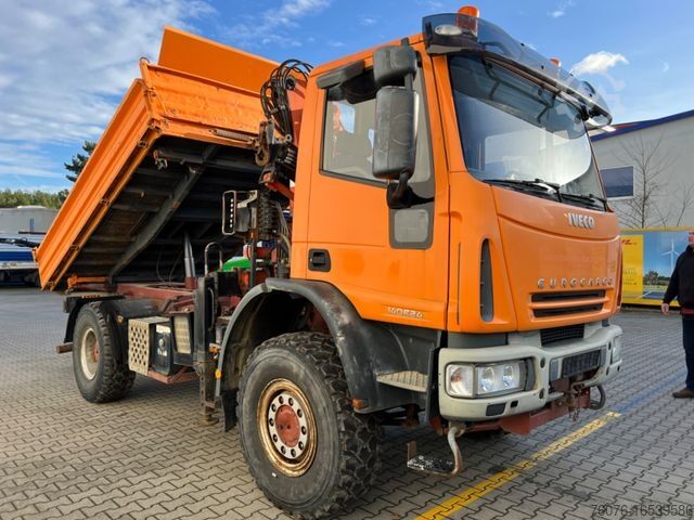 Другое IVECO 140 E 24 Allrad 4x4 Single bereift Kran Atlas