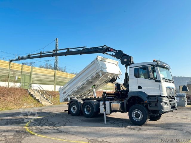 Другое MAN TGS 28.440 6x4-4/3-Seiten- Kipper / Hiab 228-6