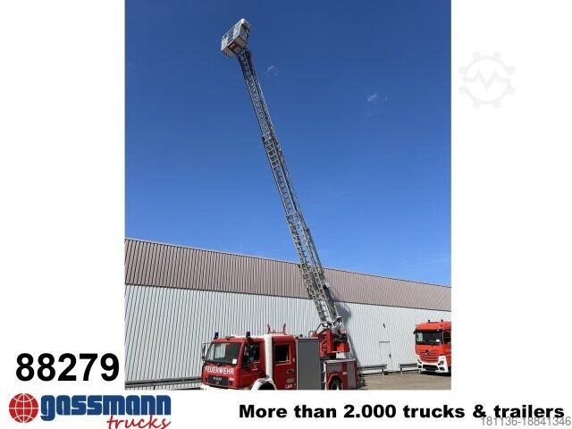 Пожарная машина MAN LE 15.255 4x2 LLC Doka, Metz DLA-K 12/9 Feuerwehr