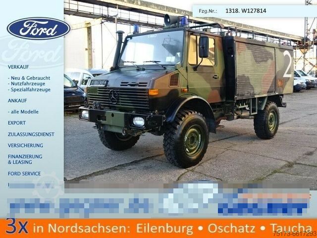 Пожарная машина UNIMOG U1300L Feuerwehr Gerätewagen