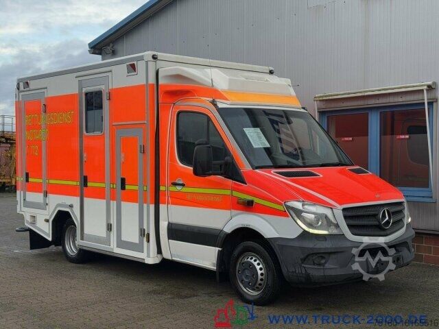 Пожарная машина Mercedes-Benz Sprinter 519 CDI GSF Rettung Krankenwagen 124TKM