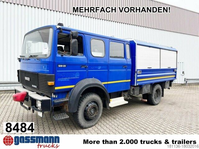 Пожарная машина Iveco 120-23 AW 4x4 Doka, V8-Motor, Gerätewagen,