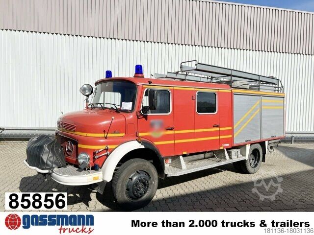 Пожарная машина Mercedes-Benz LAF 1113 B 4x4 Doka, LF 16 TS