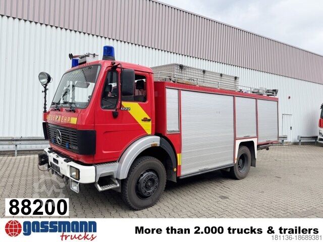 Пожарная машина Mercedes-Benz 1222 AF 4x4, Rüstwagen RW 2, Seilwinde