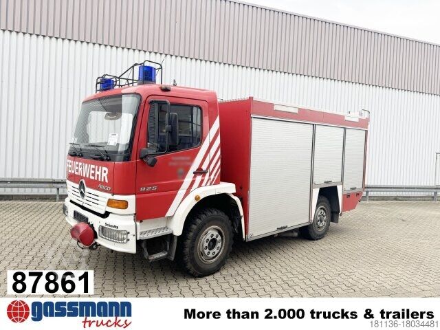 Пожарная машина Mercedes-Benz Atego 925 4x4, Seilwinde, Einzelbereifung,