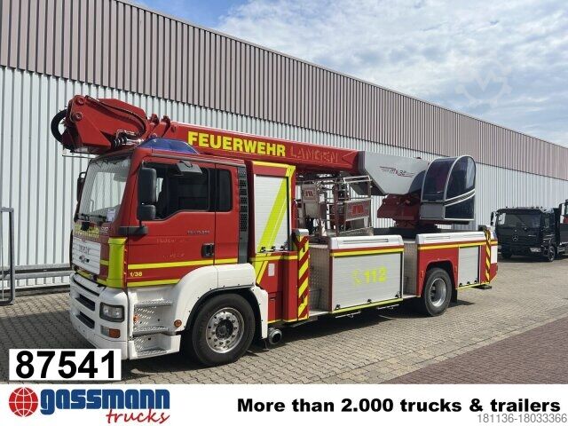 Пожарная машина MAN TGA 18.350 4x2 Teleskopmast TM 32 Marte