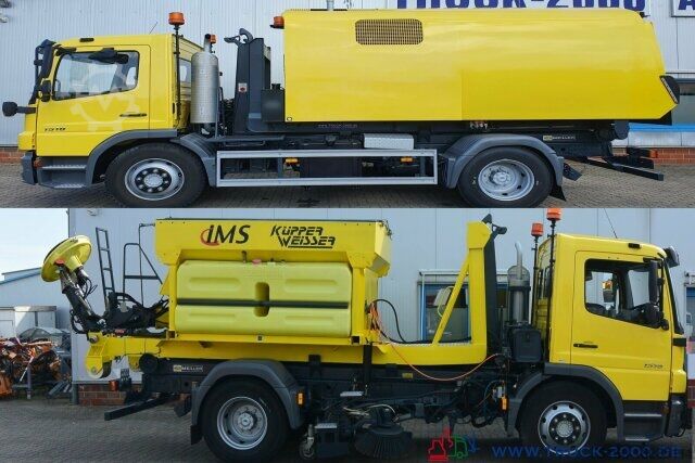 Подметальная машина Mercedes-Benz 1518 Winterdienst - Streuer - Kehrmaschine 1.Hd