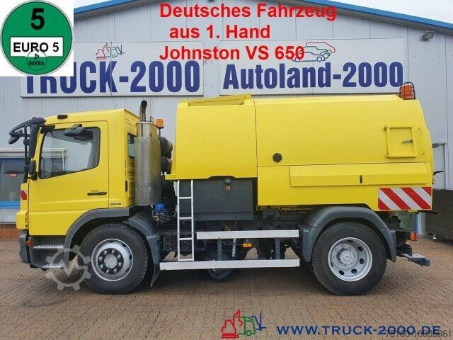 Подметальная машина Mercedes-Benz Atego 1524 Bucher Johnston VS650 Deutsches Gerät