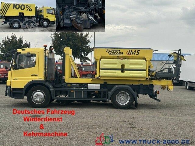 Подметальная машина Mercedes-Benz 1524 Winterdienst - Streuer - Kehrmaschine 1.Hd