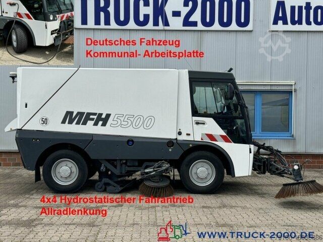 Подметальная машина Schmidt MFH 5500 3 Besen + Hochdruckreiniger mit Lanze