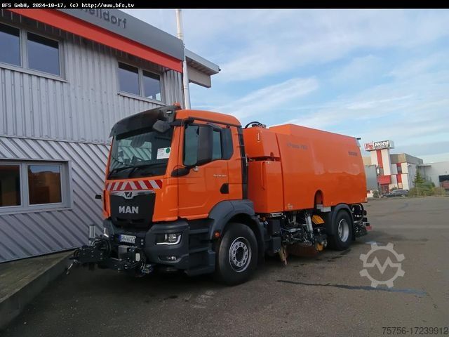 Подметальная машина MAN TGS 18.360 4x2 BL BEAM S9000 / Bucher V90 Rotorc