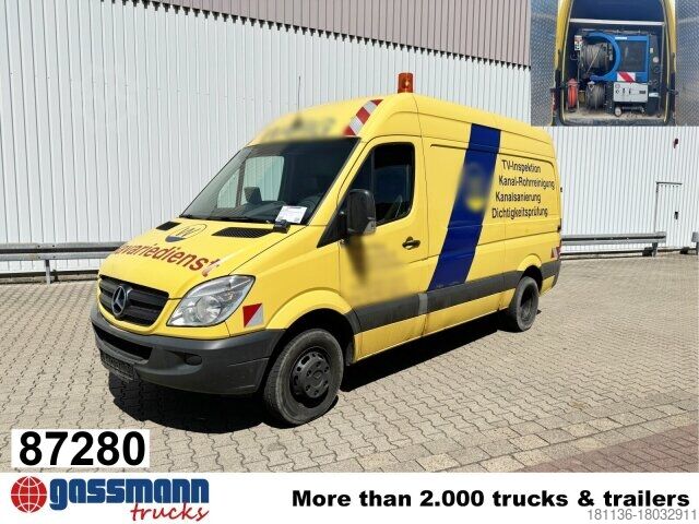 Подметальная машина Mercedes-Benz Sprinter 516 KA 4x2, KaRo Hochdruckspüler