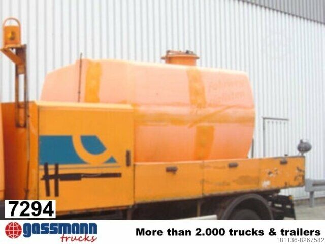 Подметальная машина  Spülaufbau DA22, 5.000 ltr. Tank mit Pumpe