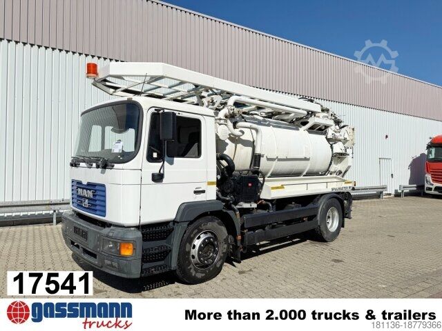 Подметальная машина MAN TGM 18.284 4x2 BL, Assmann Saug- und Spülwagen