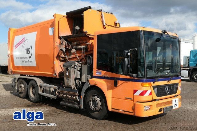 Мусоровоз MERCEDES-BENZ 2633 Econic, Schörling, Seitenlader, Klima,