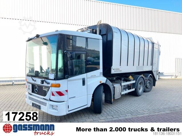 Мусоровоз Mercedes-Benz Econic 2629 LL 6x2/4 NLA, EEV, Lenkachse, FAUN