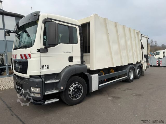 Мусоровоз MAN TGS 26.320 6x2 Faun Presswagen  524