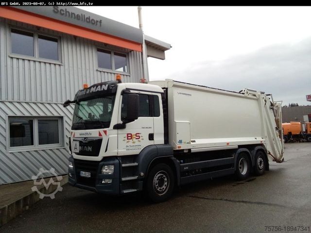 Мусоровоз MAN TGS 28.320 6x2-4 BL HS UL Olympus 23 - Euro Max