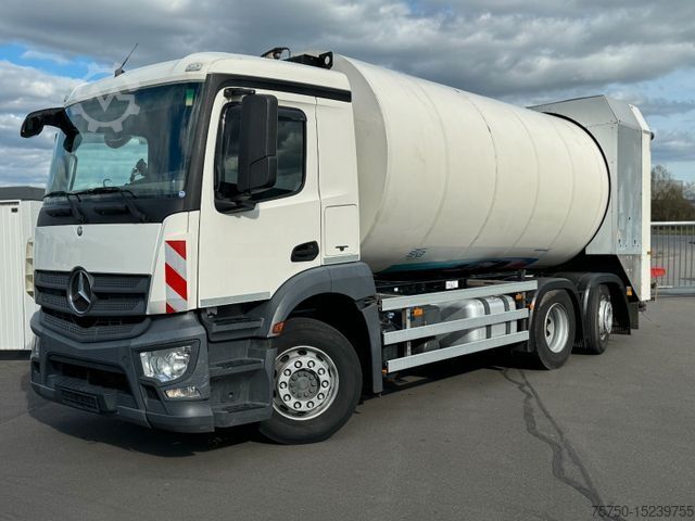 Мусоровоз MERCEDES-BENZ Antos 2533 6x2 Faun Rotopress 520 + Delta Lifter