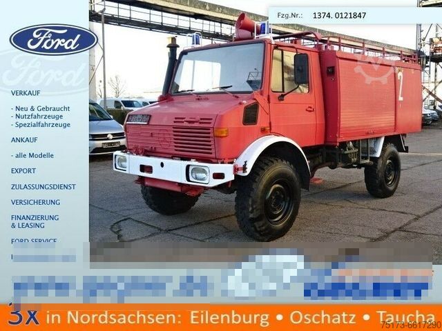 Вакуумная автоцистерна UNIMOG U1300L Feuerwehr Gerätewagen