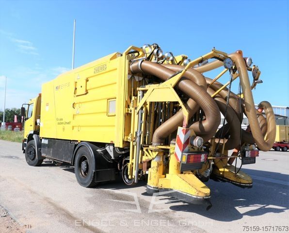 Вакуумная автоцистерна mercedes-benz Atego ZW GLEISSAUGER Schienenreiniger KROLL 950.50 ZW Zweiwege