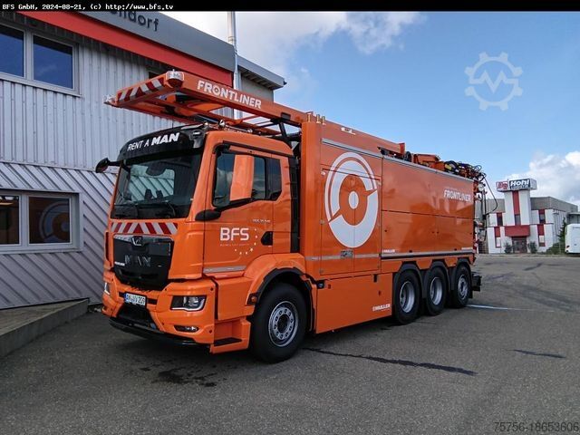 Вакуумная автоцистерна MAN TGS (TG3) 35.510 8x4-4 BL CH MÜLLER Canalmaster