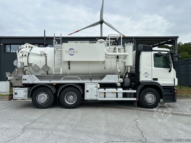 Вакуумная автоцистерна MERCEDES-BENZ Actros 2532 / Kroll ADR Sauger #512