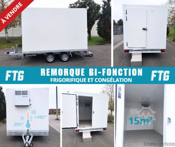 Двухфункциональный прицеп, холодильник и морозильник FTG BI-FONCTION - frigo et congélateur