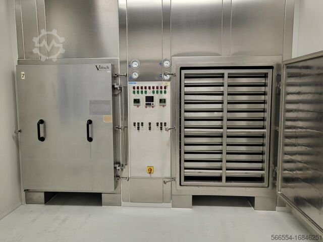 Сушильная установка Vötsch Industrietechnik Vakuum Trockner VHT 125/170 WW Vacuum Tray Dryer 2.47 m3