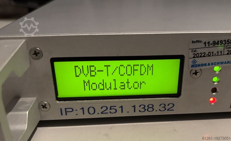 модулятор Rohde & Schwarz DVB-T/COFDM Modulator
