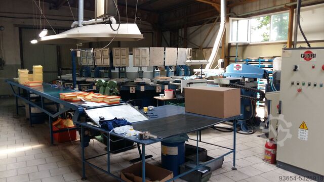 Линия по производству воздушных фильтров GUSBI, SAS, NORDSON PF24, Panel filter 350/190, Versa Blue