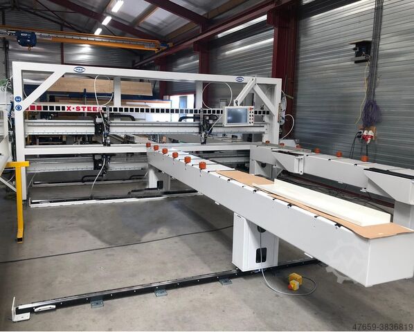 Стальной каркас автоматического моста для забивания гвоздей MBA 