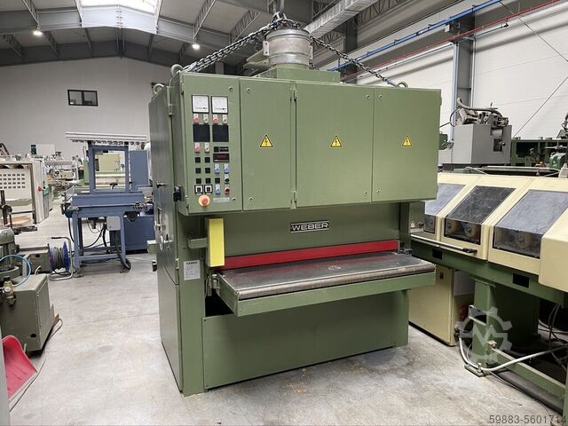 WEBER широкая ленточная шлифовальная машина ОФЗ-2-13 Weber OFZ-2-1350