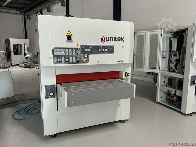 Широколенточные шлифовальные машины с агрегатом щётки Unitek Winner LC 1120 1N KRT