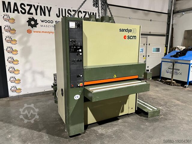 Широколенточная шлифовальная машина SCM Sandya 10 RCS