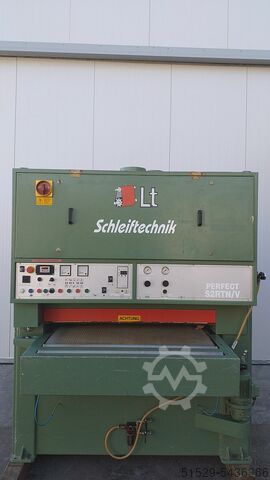 Широкая ленточная шлифовальная машина + щетка Schleiftechnik S2 RTN/V 1100