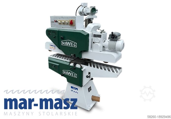 Двухсторонняя проходная шлифовальная машина MAWEG typ SE II 