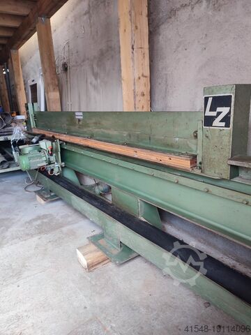 Пила для шпона с устройством для строгания Langzauner 