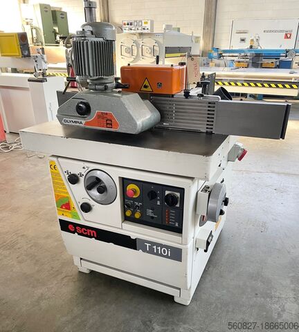 шпиндельный формовочный станок с наклоняющимся шпинделем SCM T110I