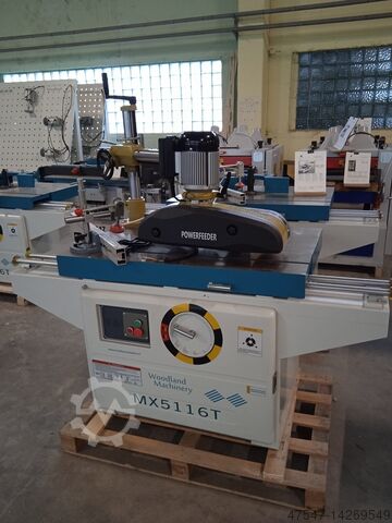 настольная мельница woodland machinery MX5116T+ V-480
