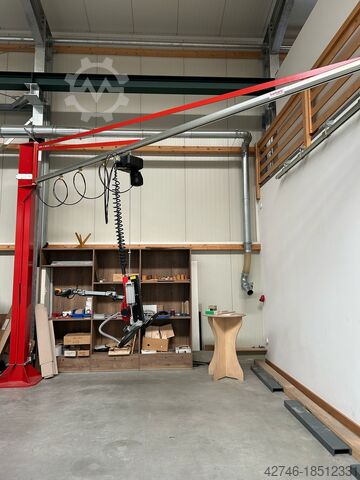 консольный кран с вакуумным подъемником Barbaric Säulenschwenkkran mit Vakuumheber